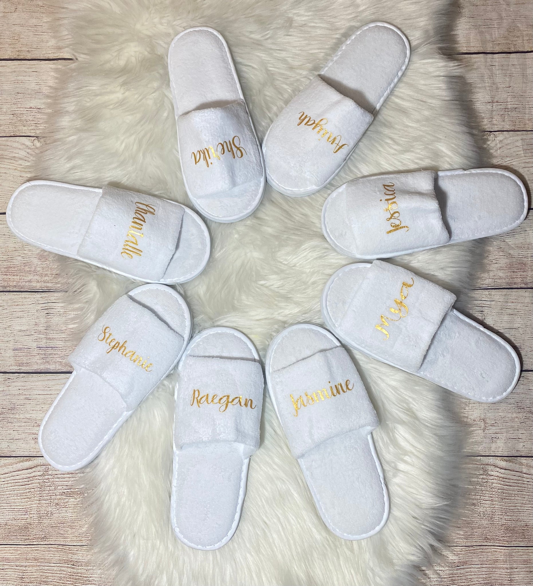 Bridal Party Slippers