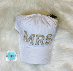 Mrs. Pearl Distressed Cap